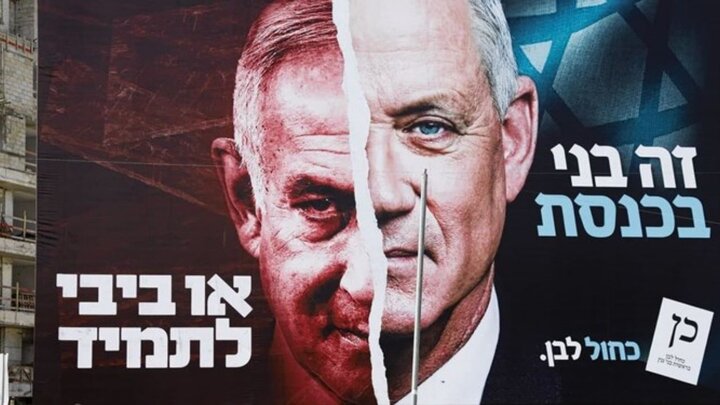 دست رد گانتز به سینه نتانیاهو / مخالفت وزیر جنگ صهیونیستی با تشکیل کابینه ائتلافی