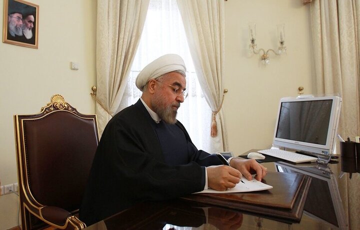 روحانی درگذشت نژاد حسینیان را تسلیت گفت