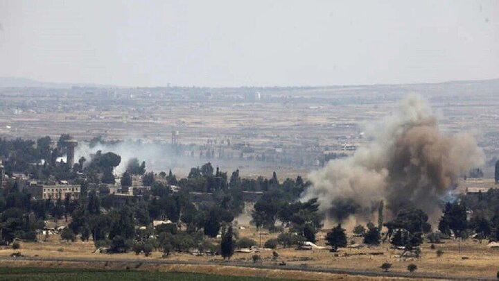 «القنیطره» سوریه هدف حمله هوایی رژیم صهیونیستی قرار گرفت 