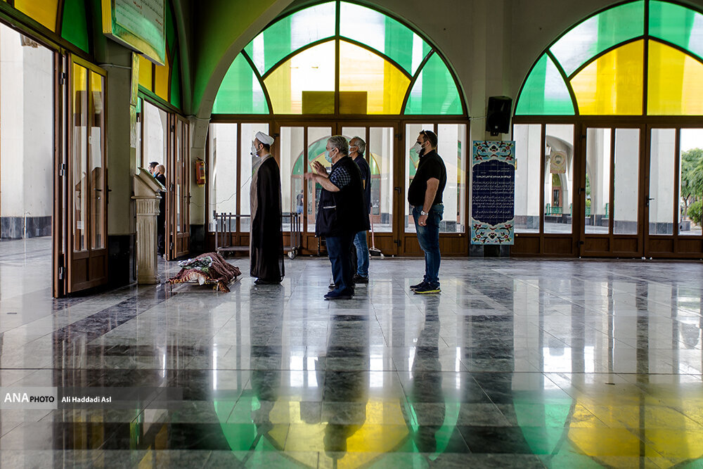 تدفین بیماران کرونایی در موج چهارم