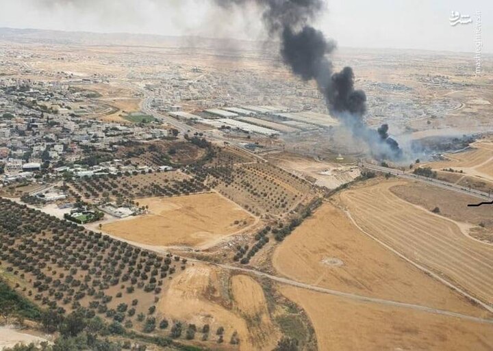  آتش‌سوزی مهیب در کارخانه صنایع نظامی ارتش اسرائیل / فیلم