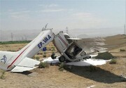 جزییات سقوط مرگبار هواپیمای آموزشی در فرودگاه اراک