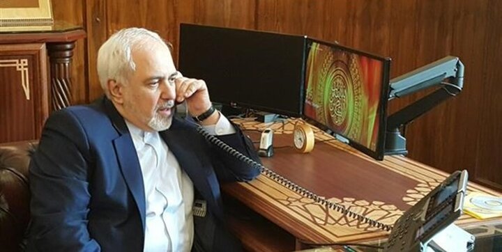 گفتگوی تلفنی ظریف با وزیر خارجه الجزایر