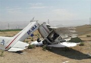 علت سقوط هواپیما در فرودگاه اراک مشخص شد