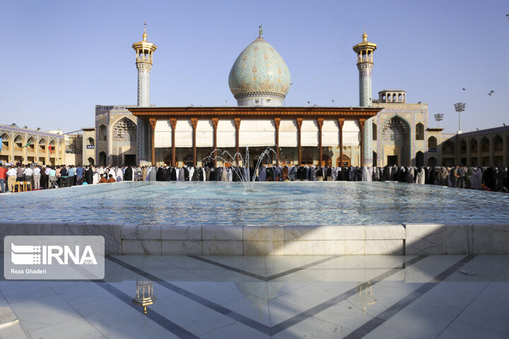 گزارش تصویری از برگزاری نماز عید فطر در شیراز 