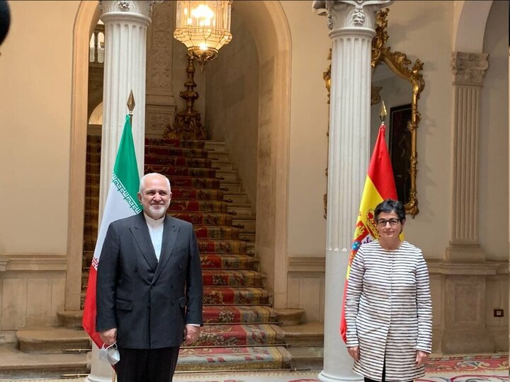دیدار وزرای خارجه ایران و اسپانیا در مادرید