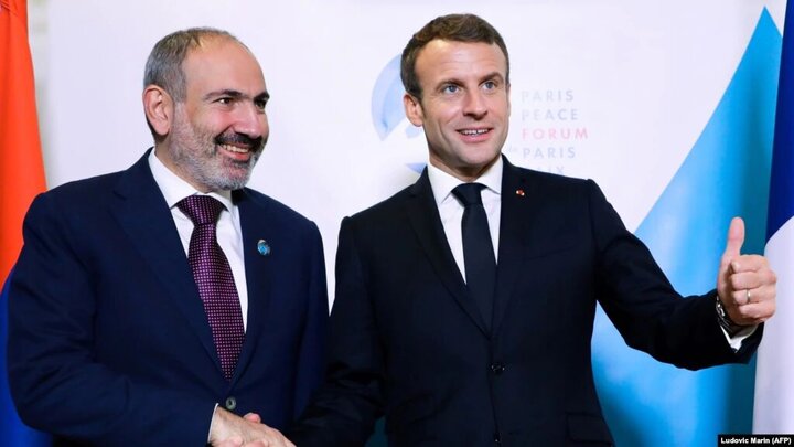 تاکید فرانسه بر حمایت از ارمنستان در برابر جمهوری آذربایجان 