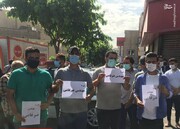 ورود پرحاشیه عزت الله ضرغامی به ستاد انتخابات کشور و درگیری طرفدارانش با نیروهای انتظامی/ فیلم