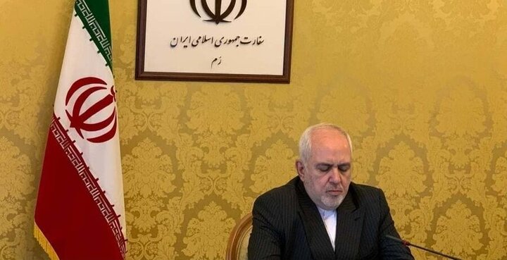 ظریف در نشست اضطراری مجازی وزرای امور خارجه سازمان همکاری اسلامی شرکت کرد