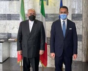 دیدار ظریف با وزیر امور خارجه ایتالیا