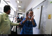 حرکات عجیب پدر بابک خرمدین در دادسرای جنایی تهران / تصاویر
