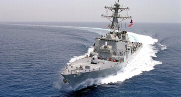 کشتی جنگی آمریکا بدون اجازه به آب‌های سرزمینی چین وارد شد