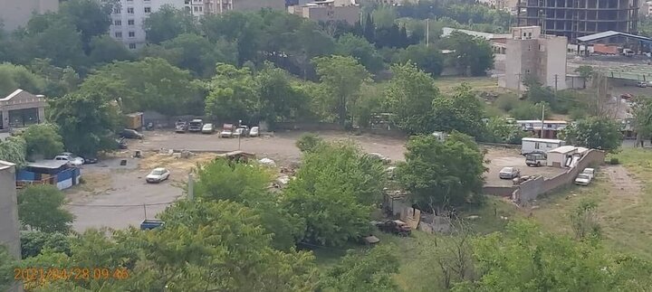 تخلیه پارکینگ غیرمجاز در شمال تهران به درخواست اهالی دارآباد