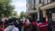 تجمع هوادران عصبانی پرسپولیس مقابل فدراسیون فوتبال / جزئیات