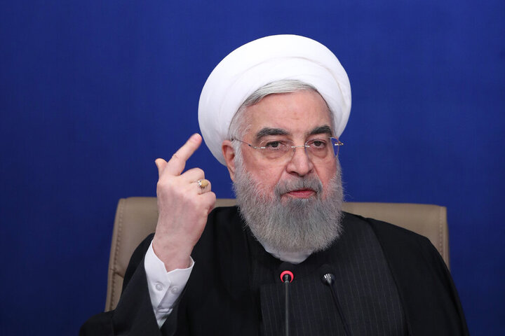 روحانی: هر گونه تجمع انتخاباتی در فضای بسته ممنوع است / فیلم