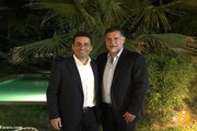 دیدار علی دایی با سفیر لبنان در تهران