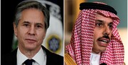 تماس تلفنی بلینکن با وزیر امور خارجه عربستان