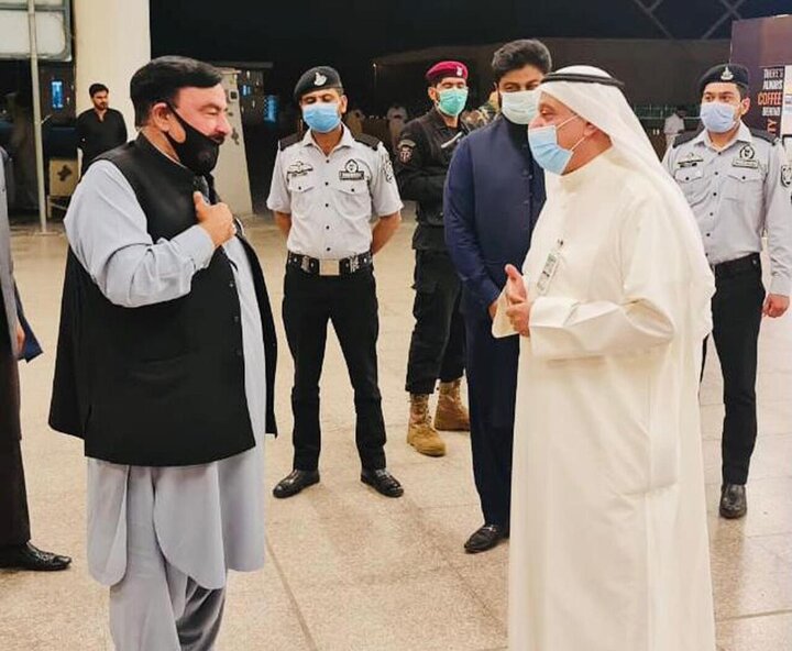وزیر کشور پاکستان به کویت رفت