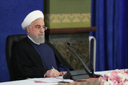 روحانی: اسلحه و زور در برابر اندیشه پیروز نمی‌شود / فیلم