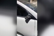 سرقت آینه‌های خودرو اسپورتیج در تهران / فیلم