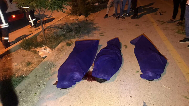 مرگ دلخراش ۳ نوجوان شیرازی در تصادف رانندگی / عکس