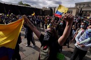 کشته شدن ۵۸ نفر در اعتراضات کلمبیا
