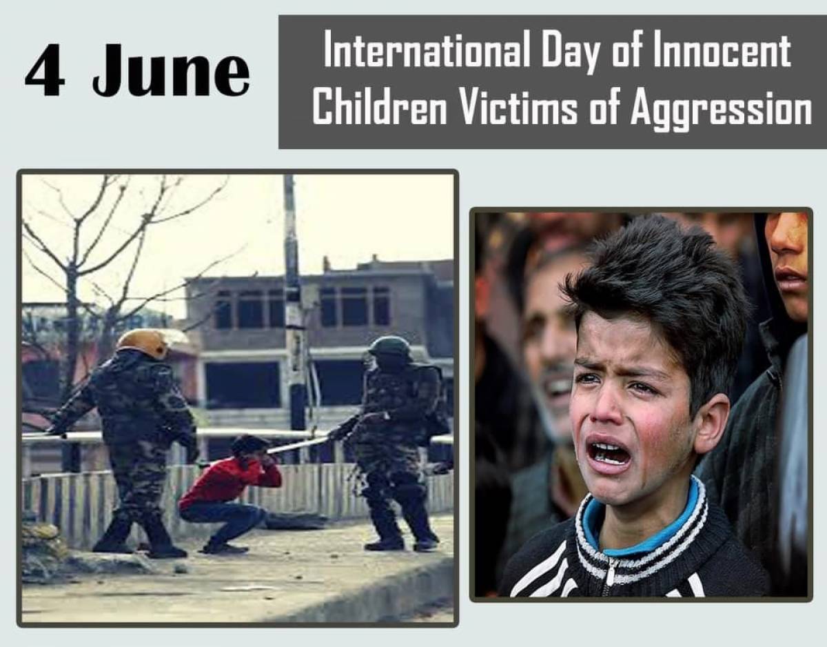 ۴ ژوئن، روز جهانی کودکان بی گناه قربانیان پرخاشگری