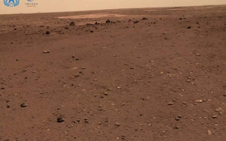سلفی جالب روی سیاره مریخ! /  عکس