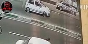 سرقت گوشی از دست رانند خودرو در جنت آباد تهران / فیلم