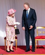 روایت بایدن از دیدارش با ملکه انگلیس