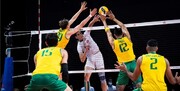 شکست باورنکردنی ایران مقابل استرالیا در لیگ ملت‌های والیبال