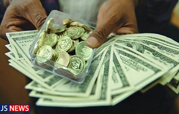 دلار گران شد، طلا و سکه ارزان / قیمت انواع سکه، طلا و ارز ۲۶ خرداد ۱۴۰۰