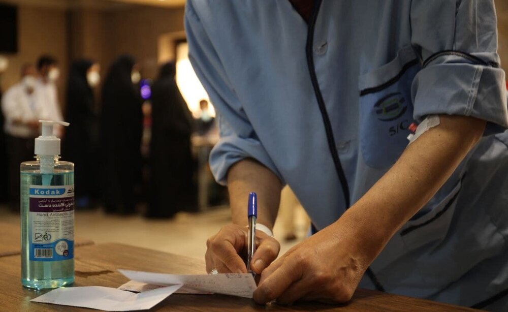 رای‌گیری در بیمارستان بقیه الله / تصاویر