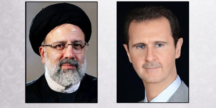  بشار اسد به رئیسی تبریک گفت