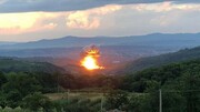 وقوع انفجاری هولناک در کارخانه مهمات‌سازی صربستان / فیلم