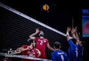 تیم ملی والیبال شانس صعود به مرحله نهایی را از دست داد /  ایران ۰- ۳ فرانسه