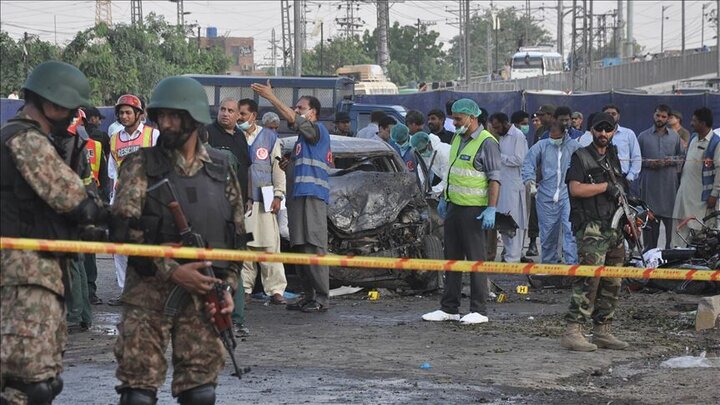 ۲ کشته و ۱۴ زخمی بر اثر وقوع انفجار در لاهور 