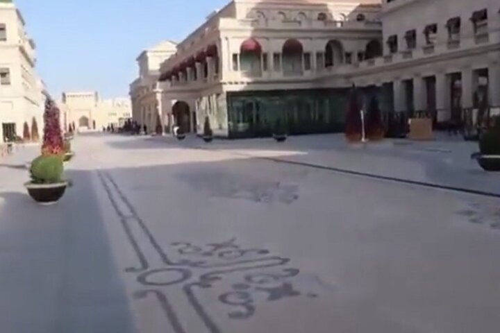 نصب کولر در کف خیابان‌های قطر برای خنک کردن هوا / فیلم