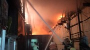 جزییات وقوع آتش سوزی در بازار تهران / خبری از آمار مصدمان نیست!