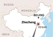 آتش گرفتن یک در مدرسه چین جان ۱۸ کودک را گرفت