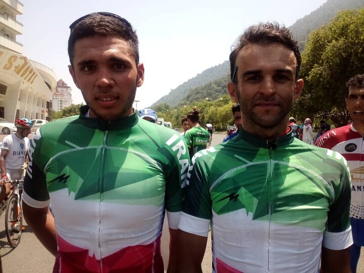 قهرمانی سعید صفرزاده در رقابت‌های دوچرخه سواری ایران 