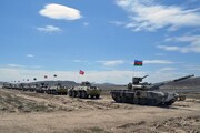 آغاز تمرینات نظامی مشترک آذربایجان و ترکیه