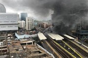 انفجار مهیب در یک ایستگاه مترو در لندن