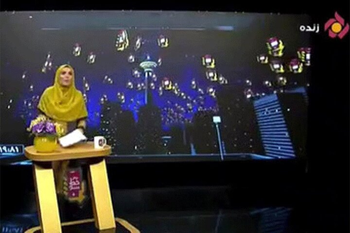 سوتی عجیب مجری زن تلویزیون در برنامه زنده جنجالی شد / فیلم