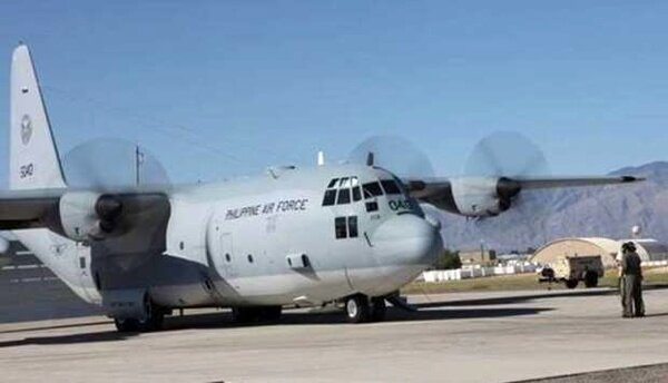 یک هواپیمای نظامی با ۸۵ سرنشین در فیلیپین سقوط کرد