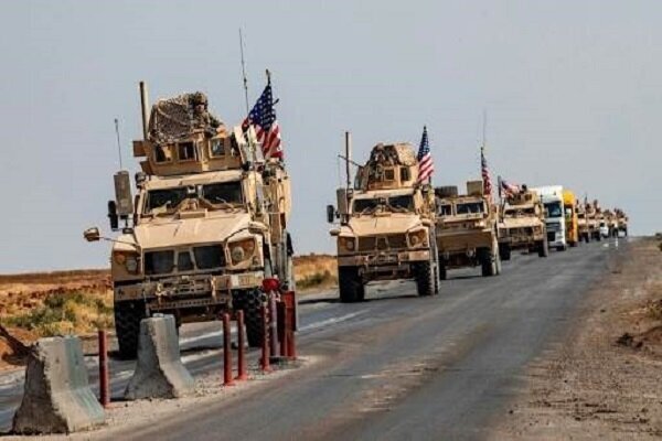 کاروان نظامی آمریکا در بغداد هدف حمله قرار گرفت