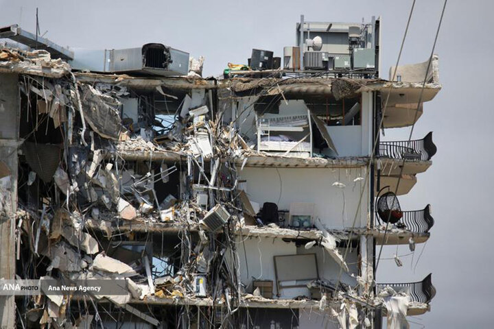 لحظه تخریب کامل برج فلوریدا / فیلم
