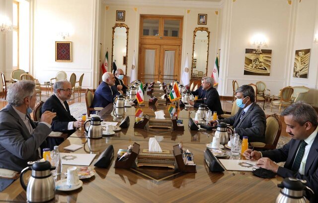  وزیر خارجه هند با ظریف دیدار کرد
