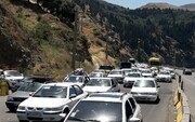 آخرین اخبار از وضعیت جاده‌ها و راه‌ها / ترافیک در جاده چالوس سنگین است