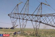 دو دکل انتقال برق ایران به عراق منفجر شد